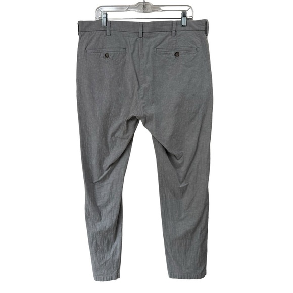 Dockers Men’s Light Gray Slim Tapered Casual Pants, Light Gray, 36/32 - Picture 4 of 8